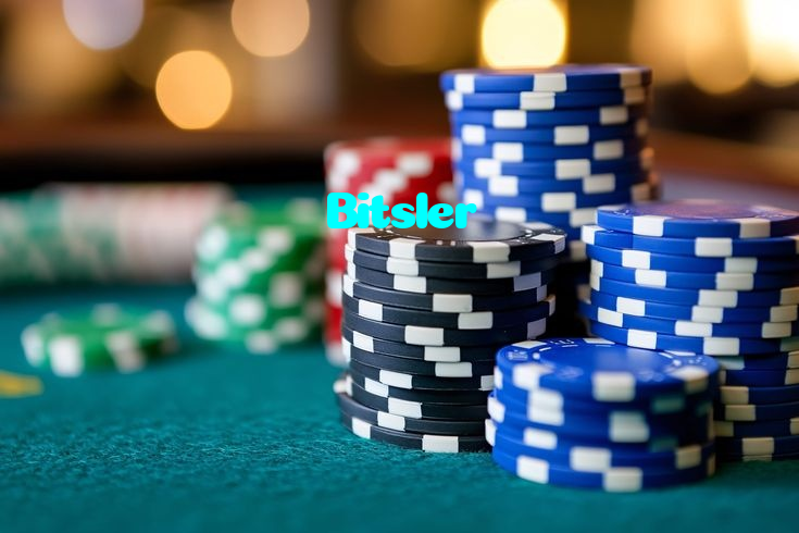Bitsler casino presented on mobile device in Pakistan with slots and live games